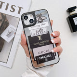 iPhone Luxury Brand Reflective Mirror Phone Case Clearance Sale