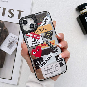 iPhone Luxury Brand Reflective Mirror Phone Case Clearance Sale Season Made