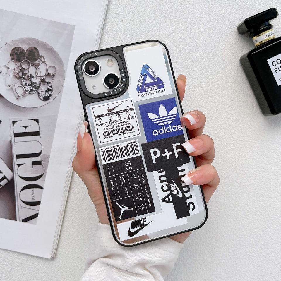 iPhone Luxury Brand Reflective Mirror Phone Case Clearance Sale