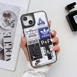 iPhone Luxury Brand Reflective Mirror Phone Case Clearance Sale