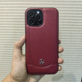 iPhone Mercedes Leather Case Cover