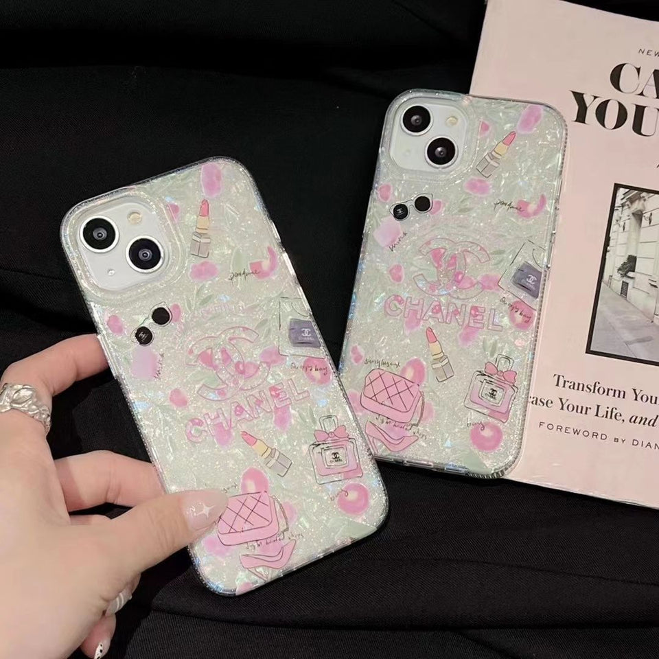 iPhone CC Make Up Theme Shinny Phone Case Cover