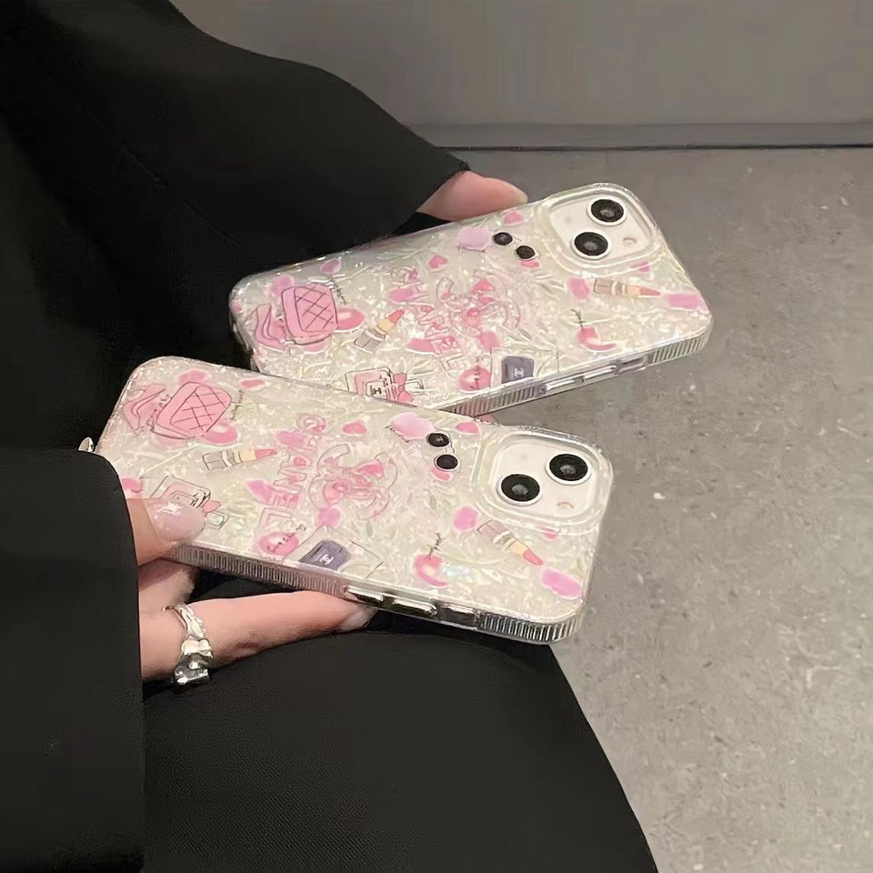 iPhone CC Make Up Theme Shinny Phone Case Cover
