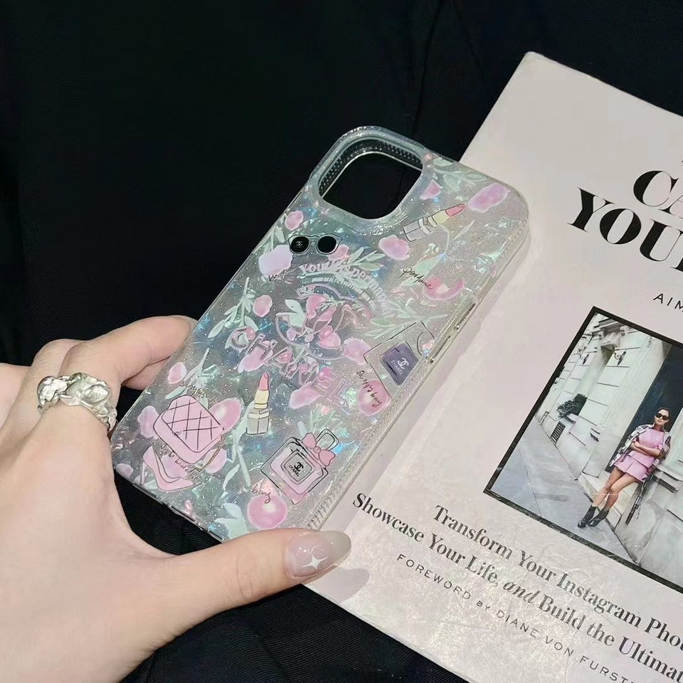 iPhone CC Make Up Theme Shinny Phone Case Cover