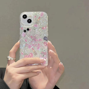iPhone CC Make Up Theme Shinny Phone Case Cover
