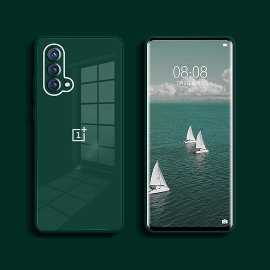 OnePlus Frosted Glass Case With Camera Protection