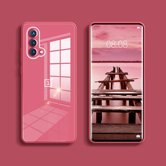 OnePlus Frosted Glass Case With Camera Protection
