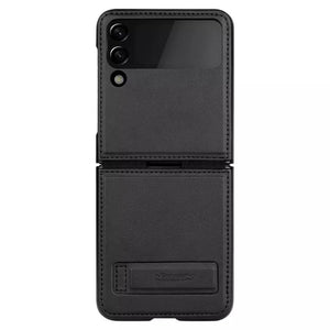 Nillkin Samsung Galaxy Z Flip 4 5G Qin Vegan leather Cover ( Black )