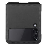 Nillkin Samsung Galaxy Z Flip 4 5G Qin Vegan leather Cover ( Black )