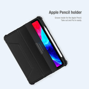 Nillkin Bumper Pro Leather Flip Cover Case for Apple iPad Black