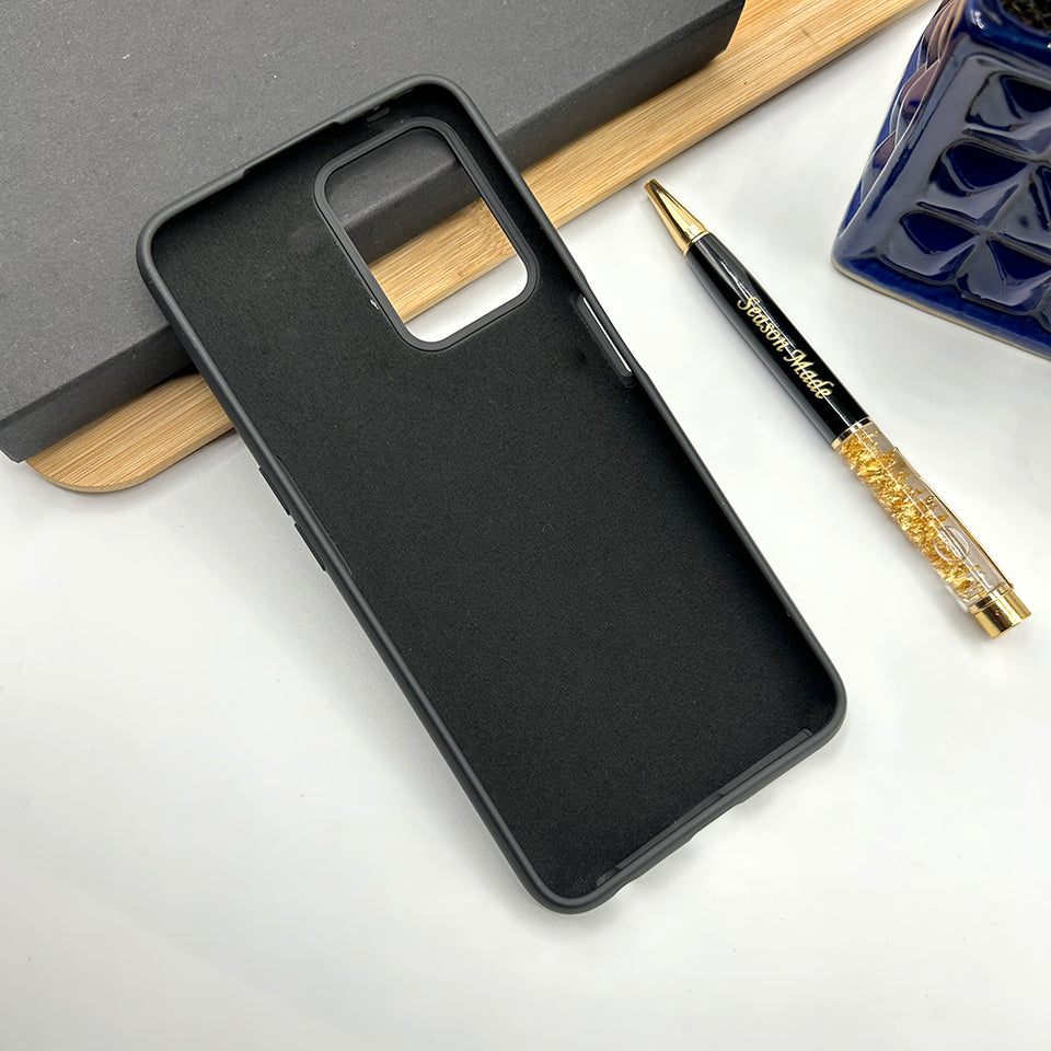 OnePlus Liquid Silicone Case Cover Black