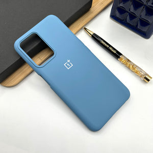 OnePlus Liquid Silicone Case Cover Denim Blue