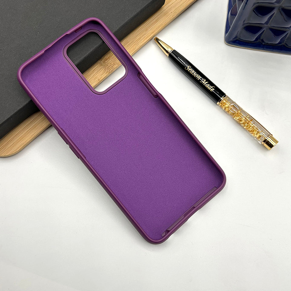 OnePlus Liquid Silicone Case Cover Purple