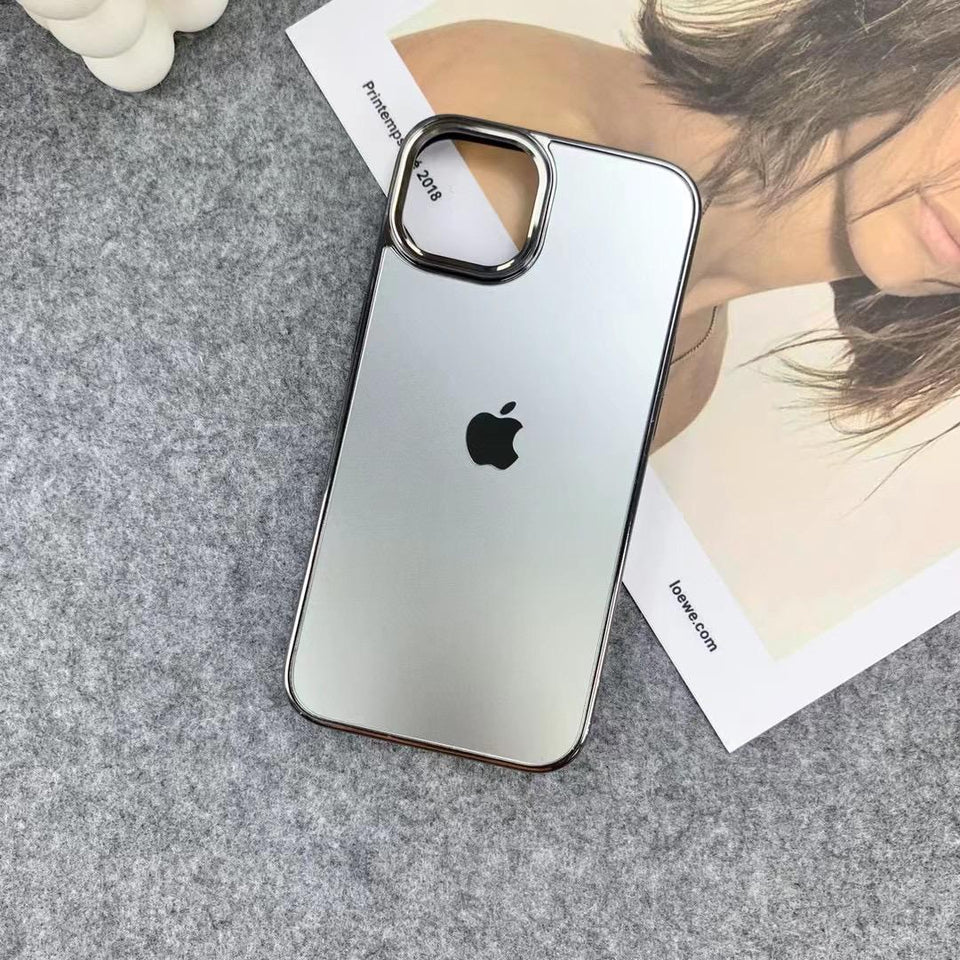 Matte Series Chrome iPhone Cover