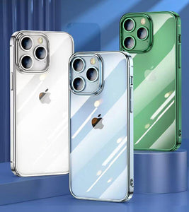 iPhone Crystal Clear Chrome Electroplated Bumper Case Cover Clearance Sale