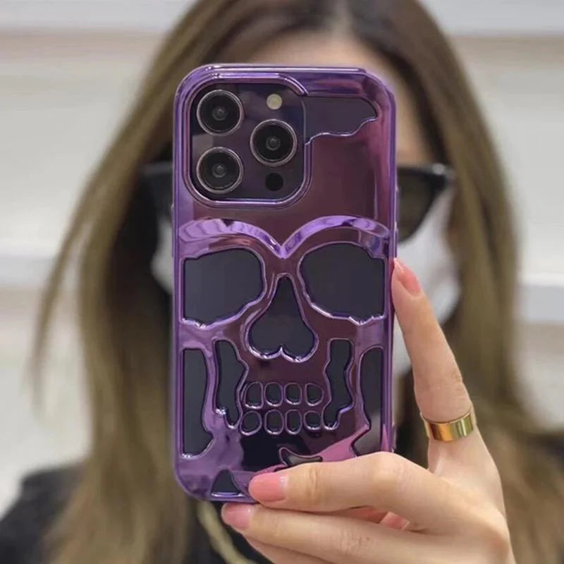 iPhone Skull Skeleton Design Case Cover