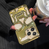 iPhone Skull Skeleton Design Case Cover