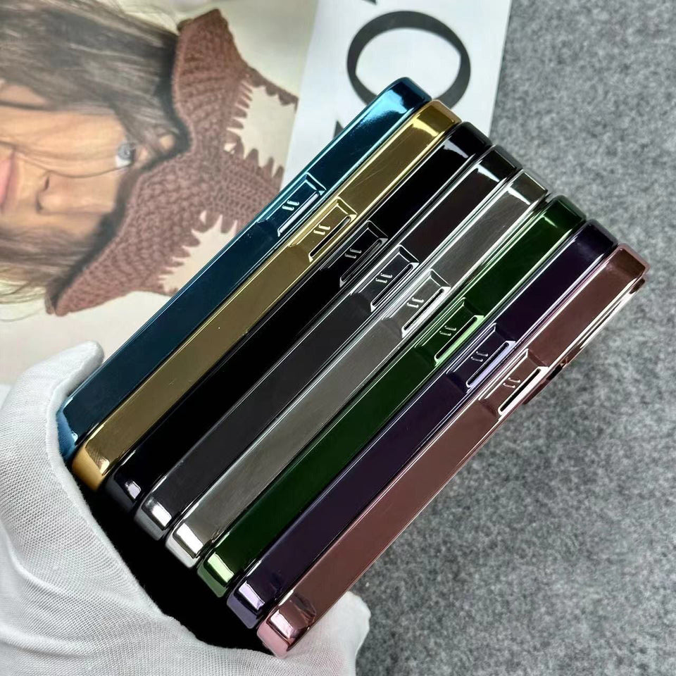 iPhone Matte Series Logo Cut Chrome Case Cover