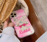 iPhone Rabbit Hollographic Design Cover Case