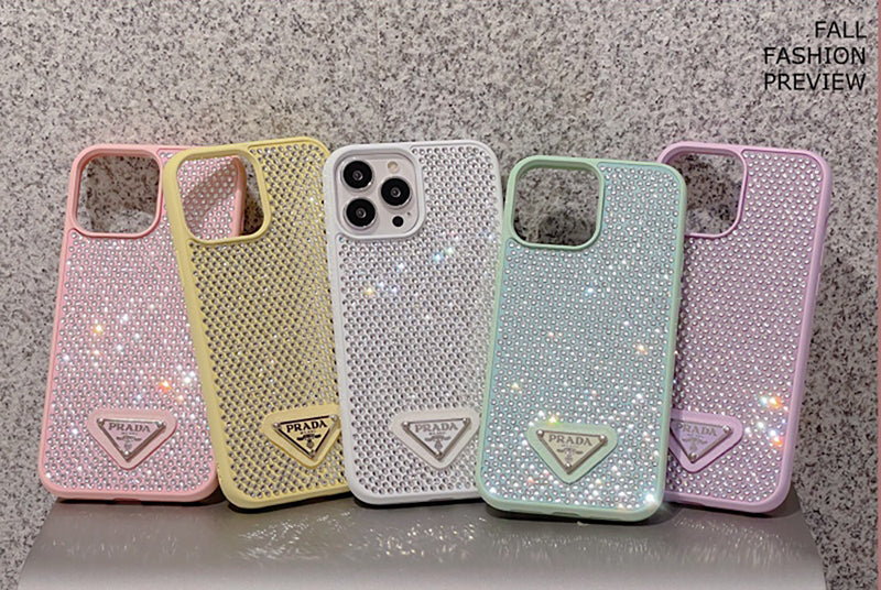 iPhone Luxury Brand Crystal Diamond Design Case Cover