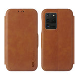 Shell Style Leather Samsung S-Series Flip Case Cover Card Holder