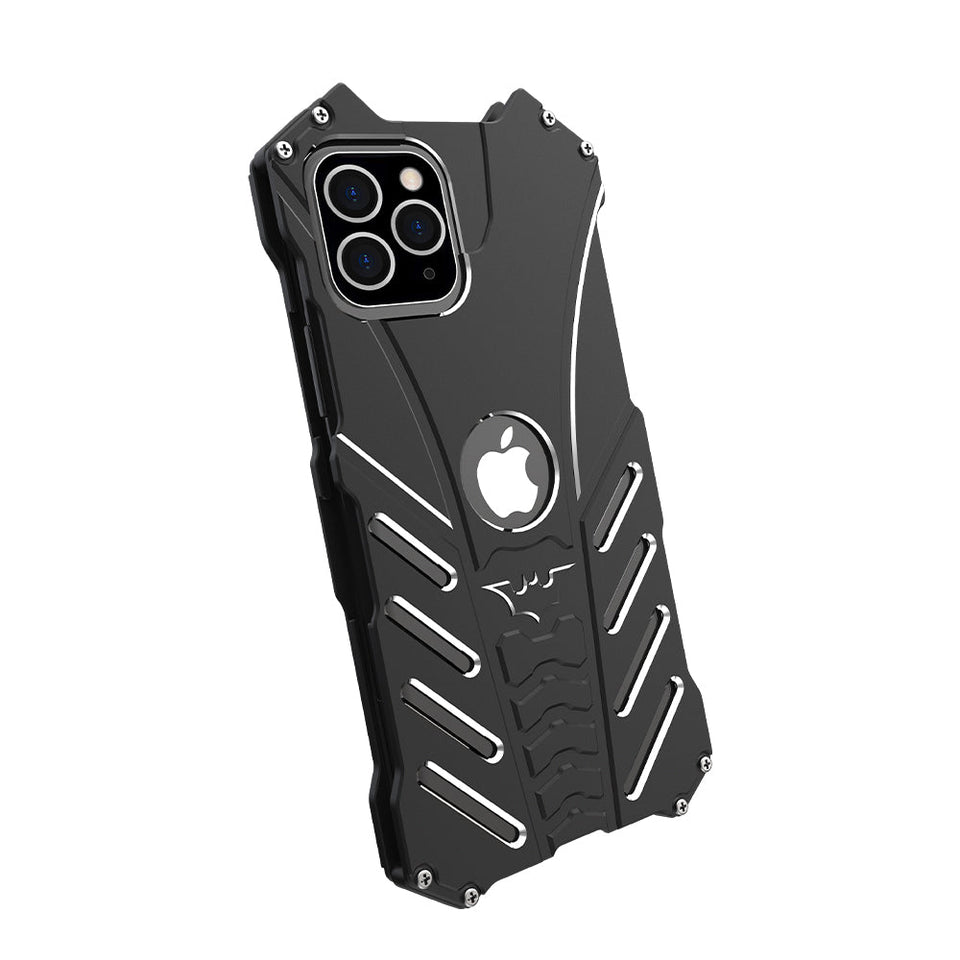 R-Just Aluminum Alloy Metallic iPhone Superhero Case Cover