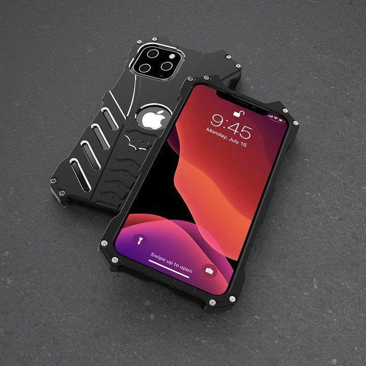 R-Just Aluminum Alloy Metallic iPhone Superhero Case Cover