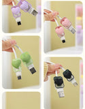 iPhone Cable Protector and Adapter Charging Case Love Heart Transparent