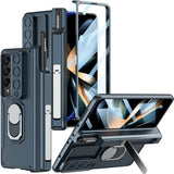 Samsung Galaxy Z Fold 4 With Pen Holder Magnetic Hinge Case Cover