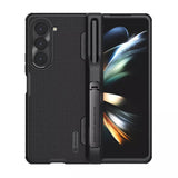Samsung Galaxy Z Fold 5 Nillkin Frost Shield S Pen Slot And Stand Case Cover Black