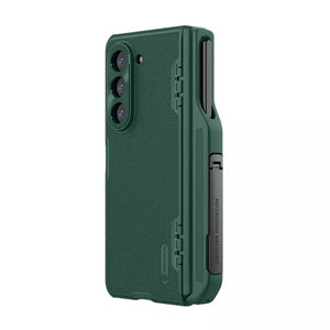 Samsung Galaxy Z Fold 5 Nillkin Frost Shield With S Pen Slot And Stand Case Cover Green