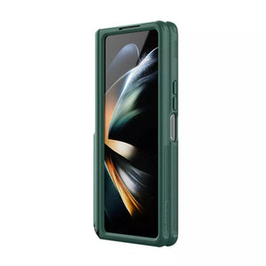 Samsung Galaxy Z Fold 5 Nillkin Frost Shield With S Pen Slot And Stand Case Cover Green