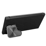 Samsung Galaxy S24 Ultra Camera Protection Nillkin Qin Prop Leather Flip Cover Black