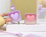 iPhone Cable Protector and Adapter Charging Case Love Heart Transparent