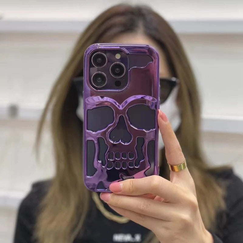 iPhone Skull Skeleton Design Case Cover