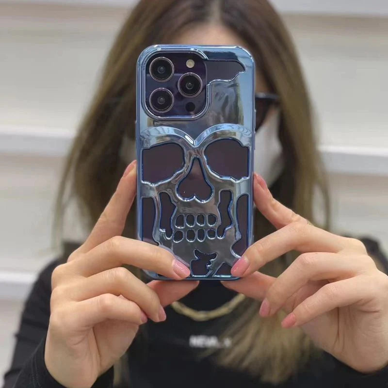 iPhone Skull Skeleton Design Case Cover