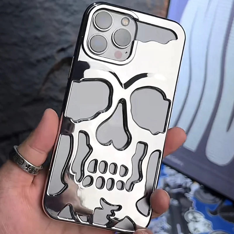 iPhone Skull Skeleton Design Case Cover