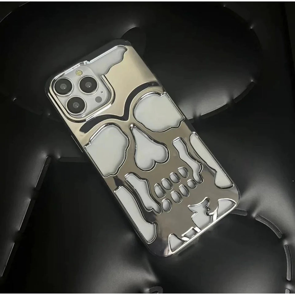 iPhone Skull Skeleton Design Case Cover