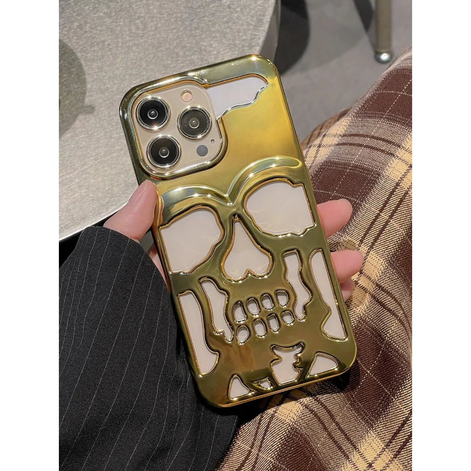 iPhone Skull Skeleton Design Case Cover