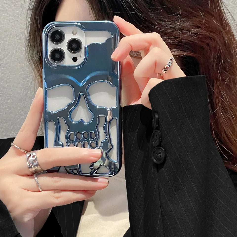 iPhone Skull Skeleton Design Case Cover