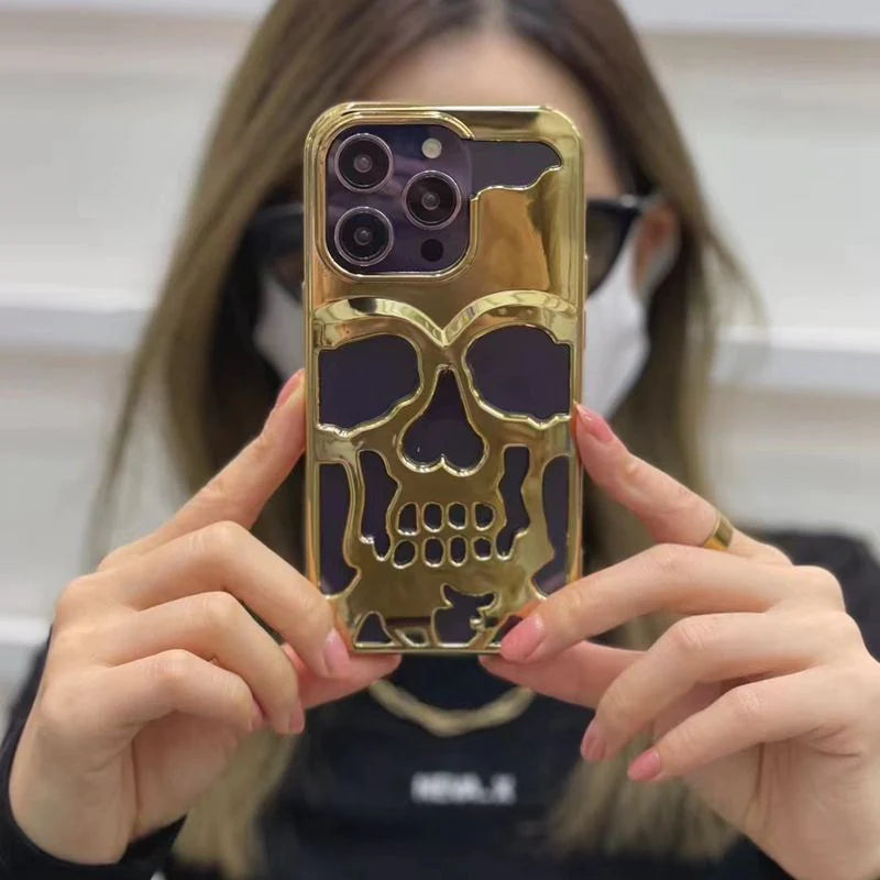 iPhone Skull Skeleton Design Case Cover