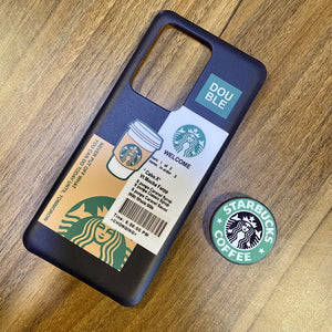 StarBucks Coffee Brand Phone Case With Holder