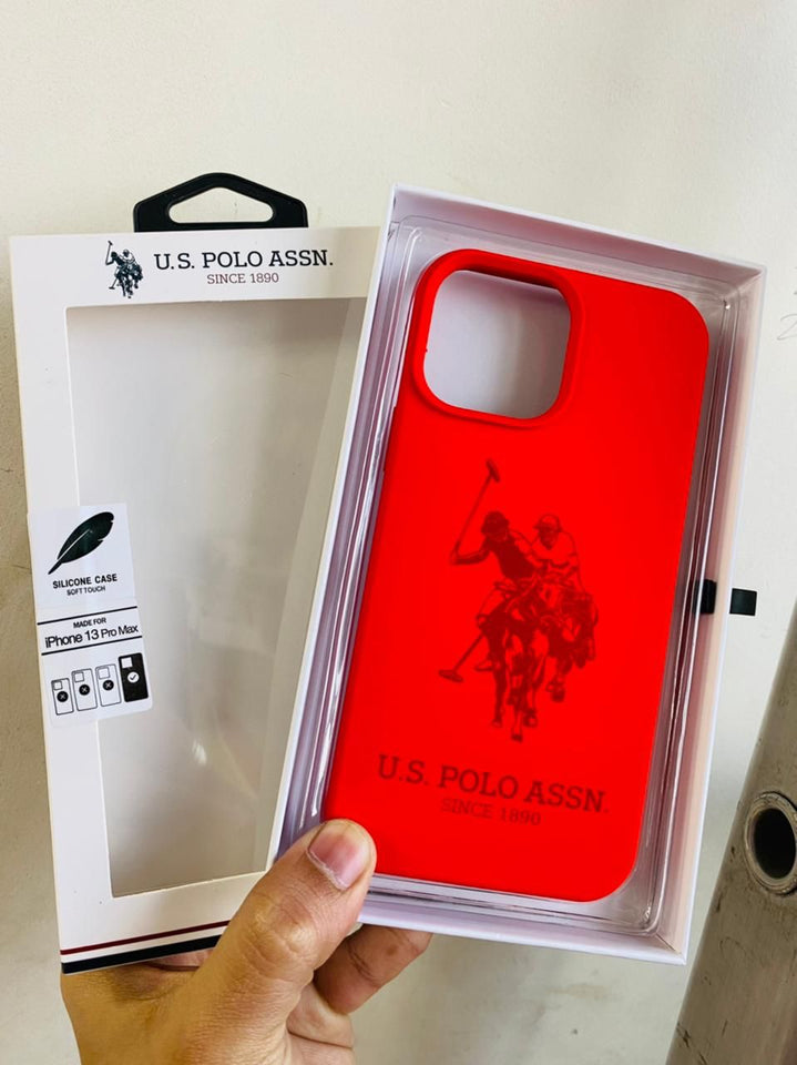 Carcasa Apple US POLO iPhone 13 Pro Max Logo Negro