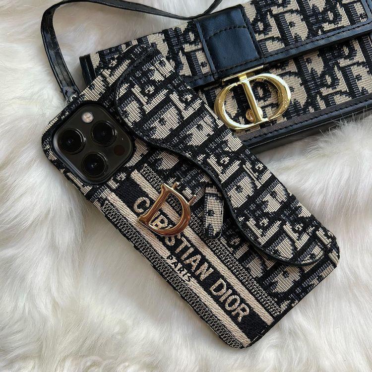 Dior phone case with card holder Outlet