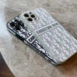 iPhone Luxury Brand CD Wrapped Case Cover