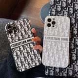 iPhone Luxury Brand CD Wrapped Case Cover