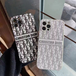 iPhone Luxury Brand CD Wrapped Case Cover Black Clearance Sale