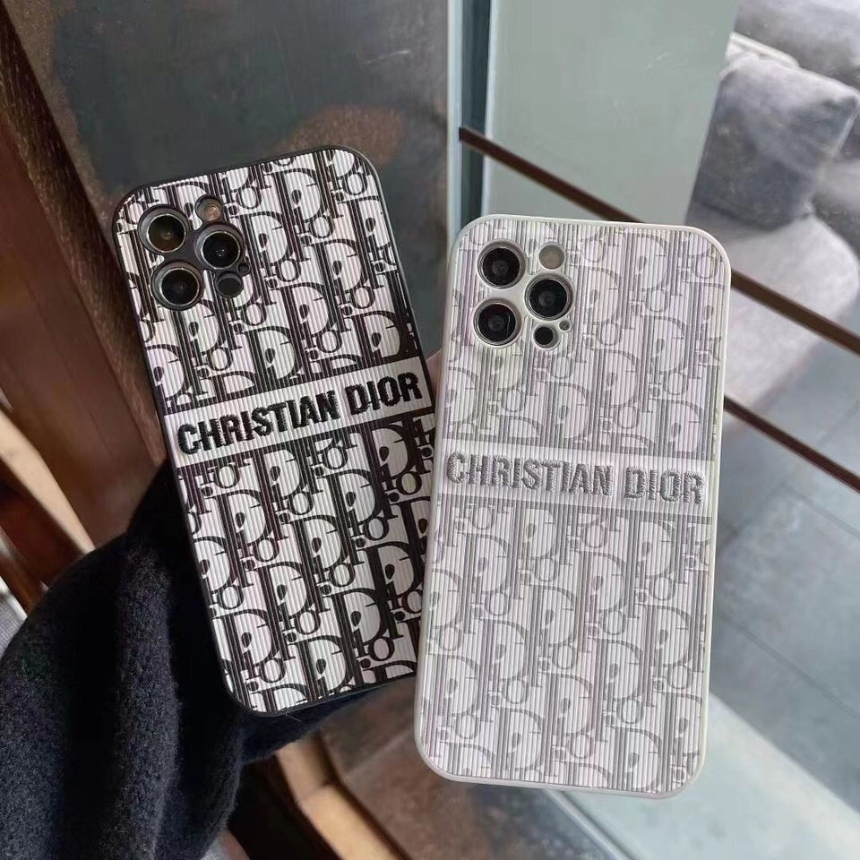 iPhone Luxury Brand CD Wrapped Case Cover