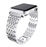 Apple iWatch Luxury Diamond Stainless Steel Strap (Series SE/7/6/5/4/3/2/1)