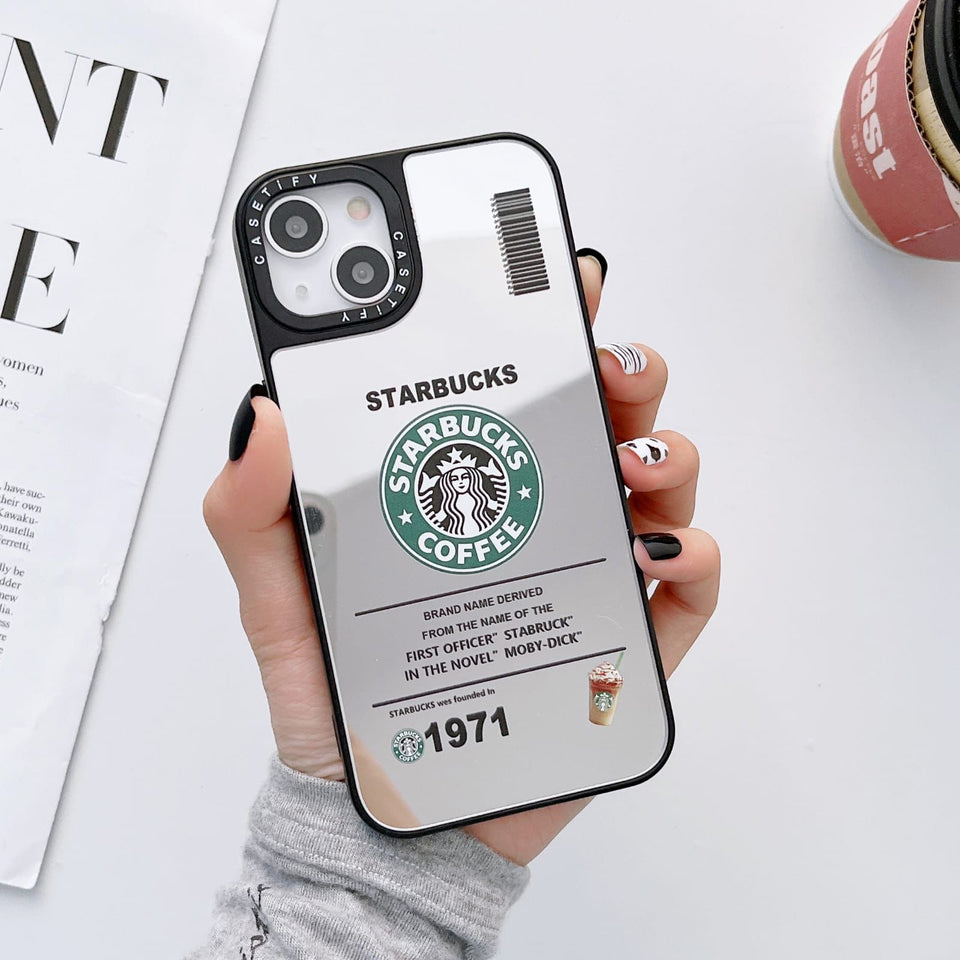 iPhone Luxury Brand Reflective Mirror Phone Case Clearance Sale